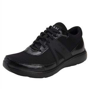 TRAQ by Alegria Womens Qarma Walking Shoes - Black Diamond NIB